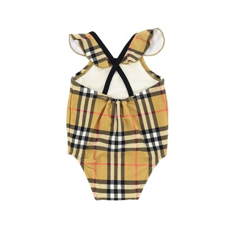 burberry onesie|burberry baby swimsuit.